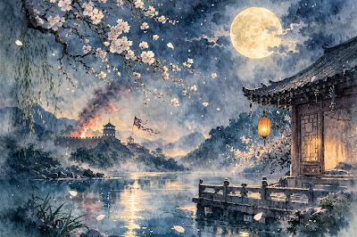 【詩詞創作】清明節•好眠夜
