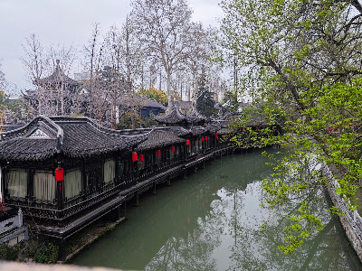 【旅遊散記】上海揚州自由行｜揚州北護城河、何園（上）