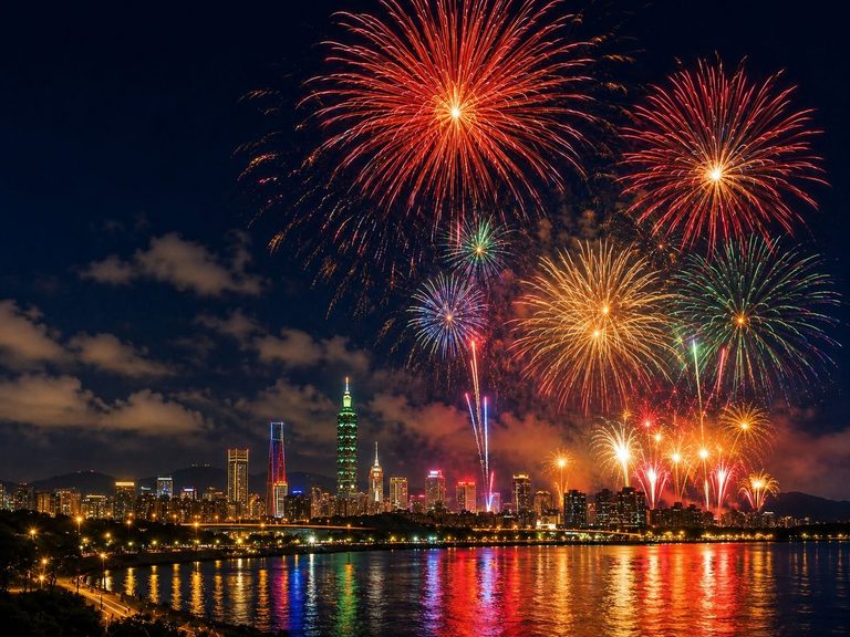 【詩詞創作】國慶日・煙花